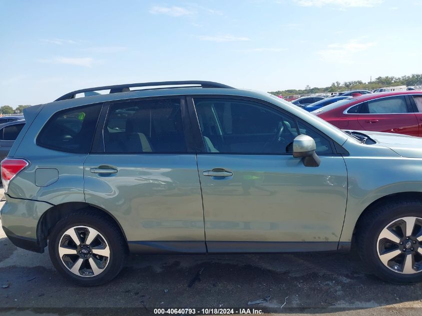 2017 Subaru Forester 2.5I Premium VIN: JF2SJAGC0HH586290 Lot: 40640793