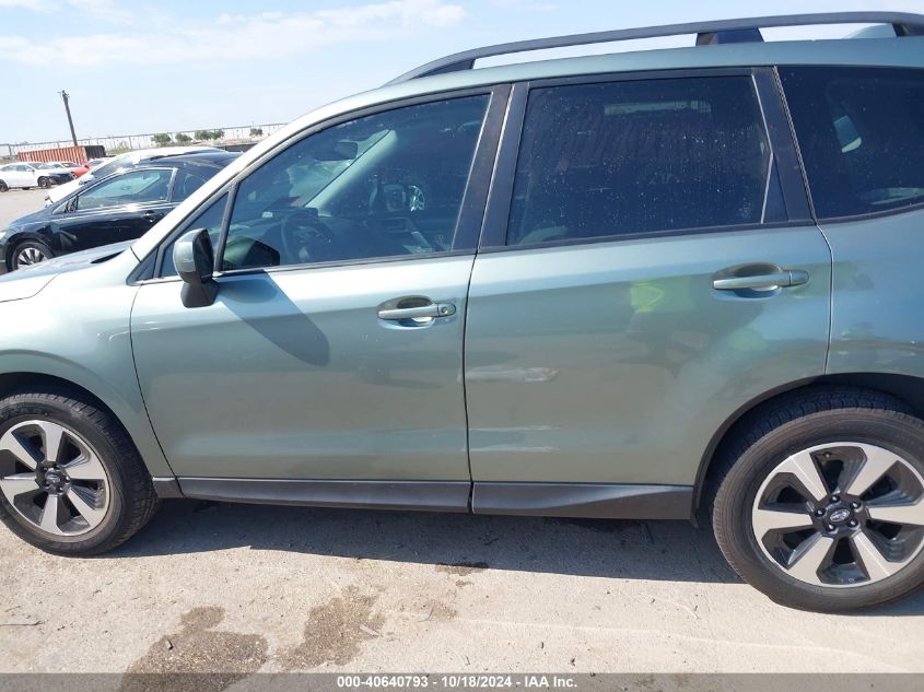 2017 Subaru Forester 2.5I Premium VIN: JF2SJAGC0HH586290 Lot: 40640793