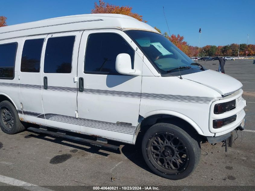 1997 Chevrolet Chevy Van Yf7 Upfitter Pkg. VIN: 1GBFG15R3V1070844 Lot: 40640821