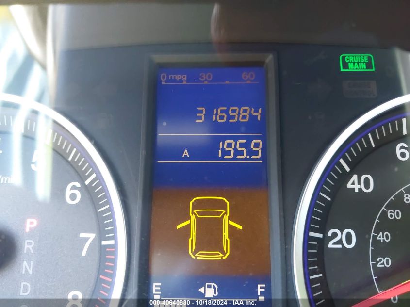 2011 Honda Cr-V Lx VIN: 5J6RE4H31BL074392 Lot: 40640830