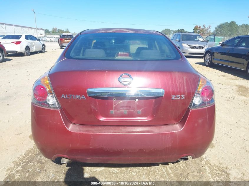 2010 Nissan Altima 2.5 S VIN: 1N4AL2AP0AN439325 Lot: 40640835