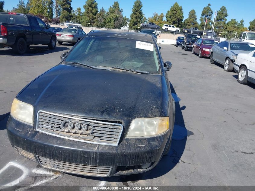 2003 Audi A6 2.7T VIN: WAULD64B43N067561 Lot: 40640838