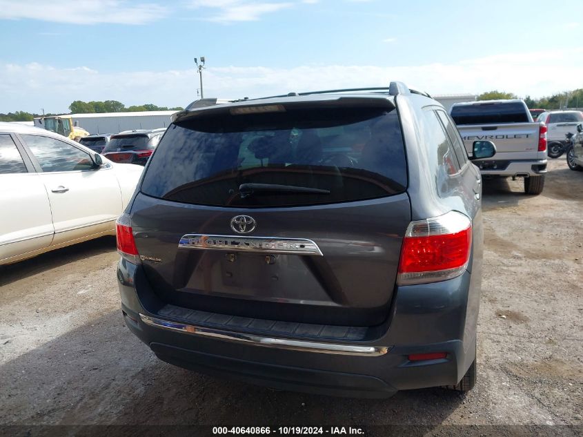 2013 Toyota Highlander Limited V6 VIN: 5TDYK3EH1DS127257 Lot: 40640866