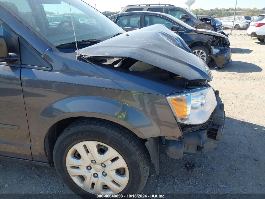 2017 Dodge Grand Caravan Se VIN: 2C4RDGBG9HR865615 Lot: 40640898