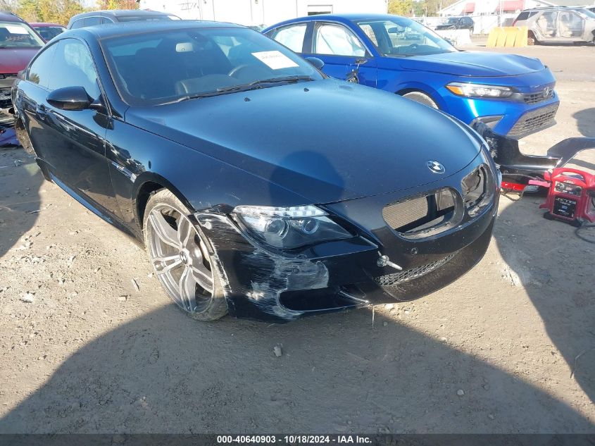 2008 BMW M6 VIN: WBSEH93518CY24540 Lot: 40640903