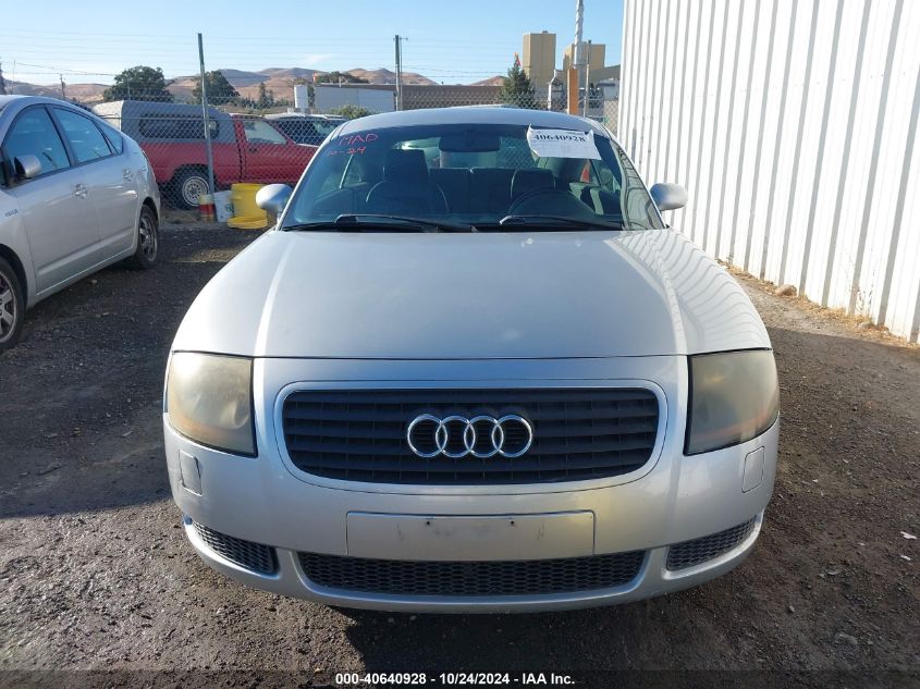 2000 Audi Tt VIN: TRUTC28N5Y1000314 Lot: 40640928