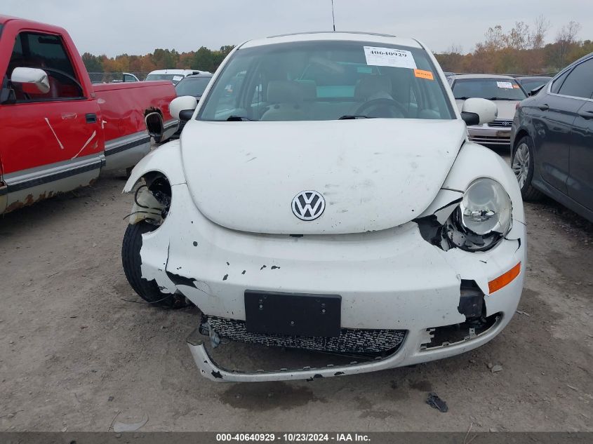 2008 Volkswagen New Beetle Black Tie Edition/Triple White VIN: 3VWFW31C08M510597 Lot: 40640929