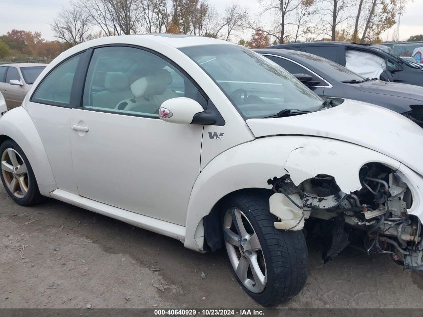 2008 Volkswagen New Beetle Black Tie Edition/Triple White VIN: 3VWFW31C08M510597 Lot: 40640929