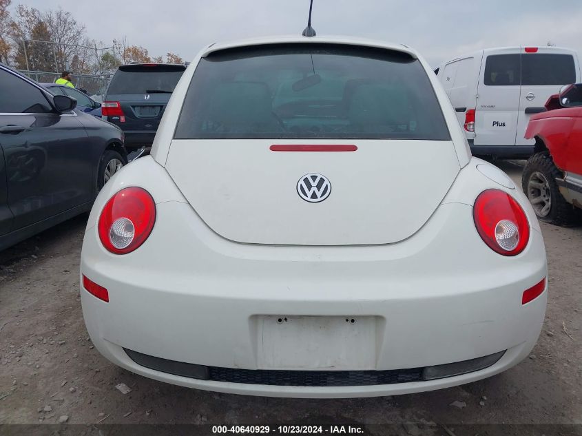 2008 Volkswagen New Beetle Black Tie Edition/Triple White VIN: 3VWFW31C08M510597 Lot: 40640929