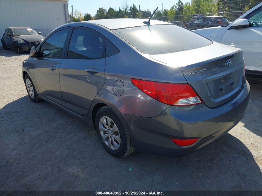 VIN KMHCT4AE0GU999689 2016 Hyundai Accent, SE no.3