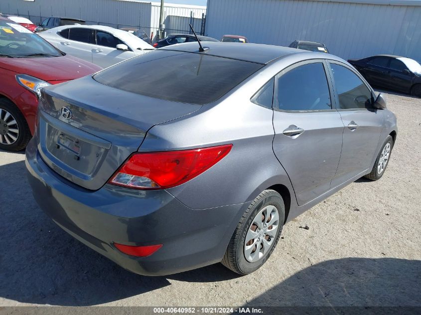 VIN KMHCT4AE0GU999689 2016 Hyundai Accent, SE no.4