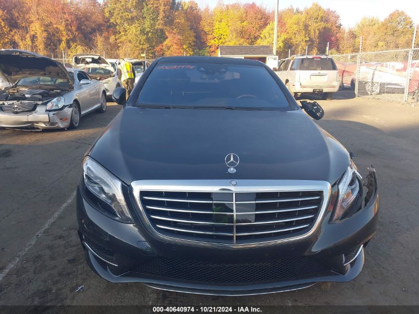 2015 Mercedes-Benz S 550 4Matic VIN: WDDUG8FB3FA197307 Lot: 40640974