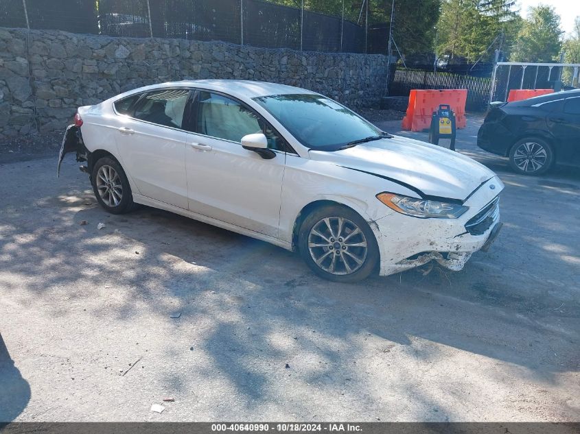 VIN 3FA6P0H72HR118270 2017 Ford Fusion, SE no.1