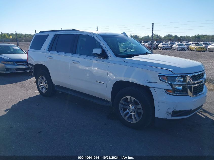 2017 Chevrolet Tahoe C1500 Lt VIN: 1GNSCBKC0HR238478 Lot: 40641016