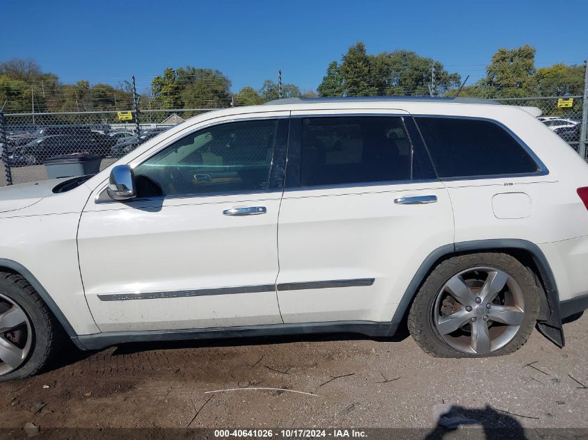 2011 Jeep Grand Cherokee Overland VIN: 1J4RR6GT2BC604869 Lot: 40641026