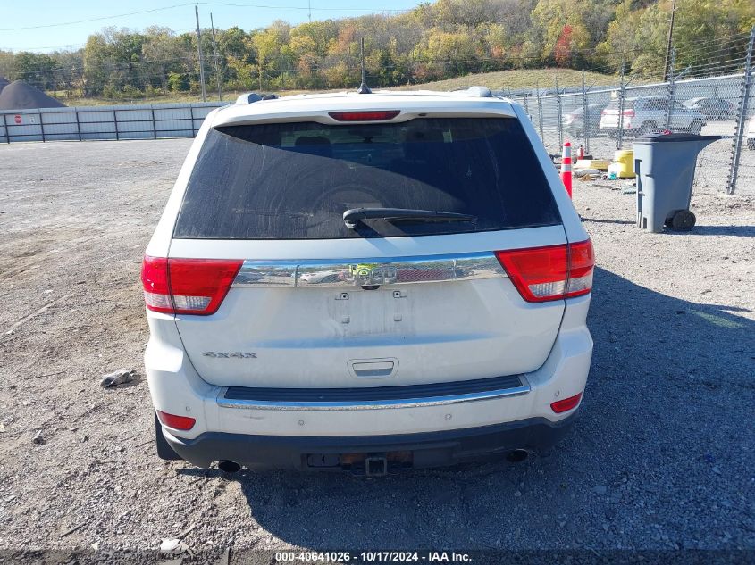 2011 Jeep Grand Cherokee Overland VIN: 1J4RR6GT2BC604869 Lot: 40641026