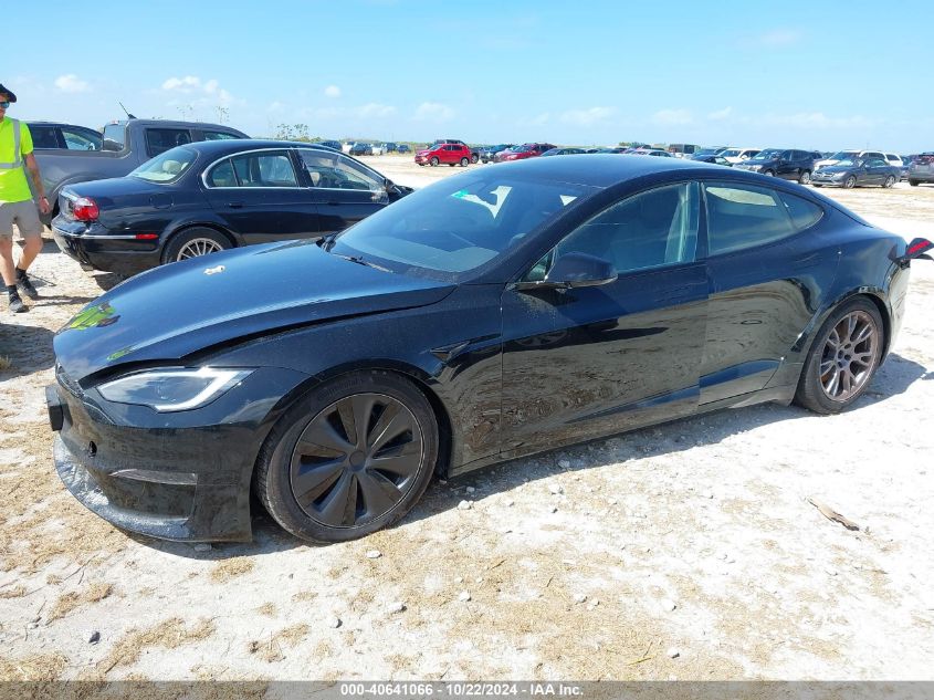 2023 Tesla Model S Dual Motor All-Wheel Drive/Standard Range VIN: 5YJSA1E54PF515904 Lot: 40641066