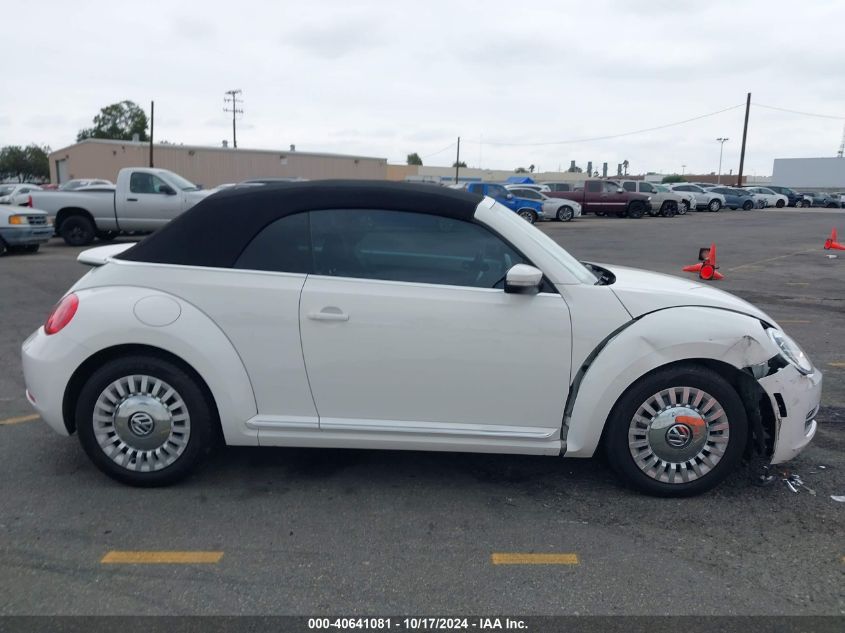 2013 Volkswagen Beetle 2.5L VIN: 3VW5X7AT9DM820452 Lot: 40641081