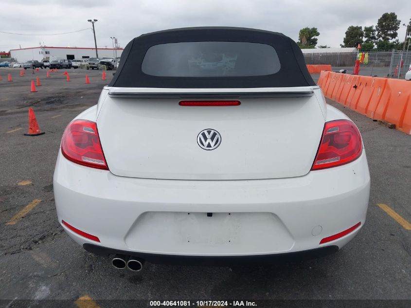 2013 Volkswagen Beetle 2.5L VIN: 3VW5X7AT9DM820452 Lot: 40641081