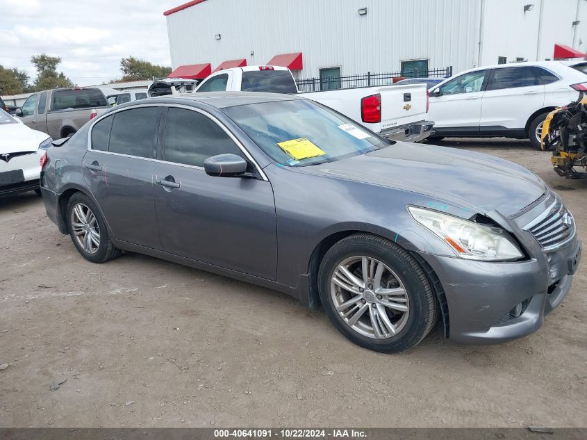 2010 Infiniti G37 Journey VIN: JN1CV6AP8AM405730 Lot: 40641091