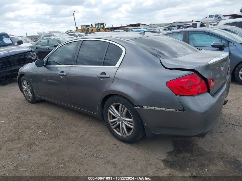 2010 Infiniti G37 Journey VIN: JN1CV6AP8AM405730 Lot: 40641091