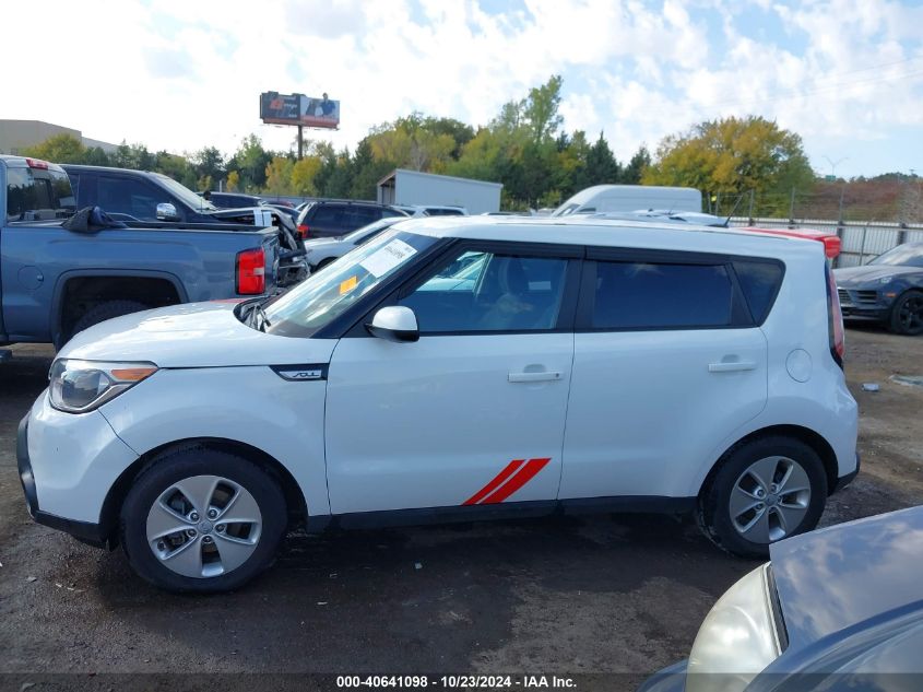 2016 Kia Soul VIN: KNDJN2A23G7839997 Lot: 40641098