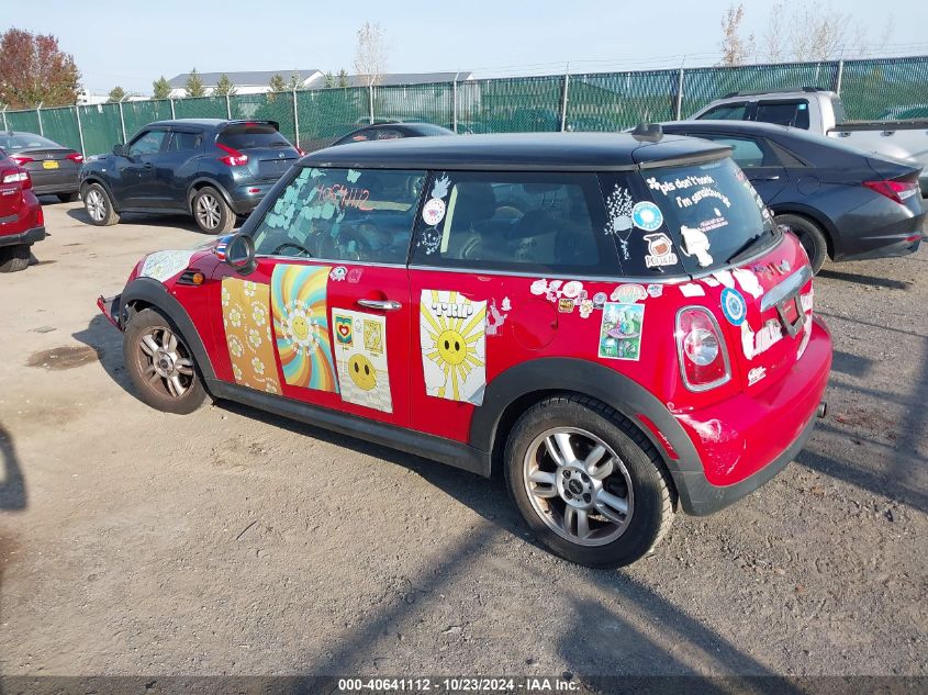 VIN KNDMB5C17G6132497 2012 MINI COOPER no.3