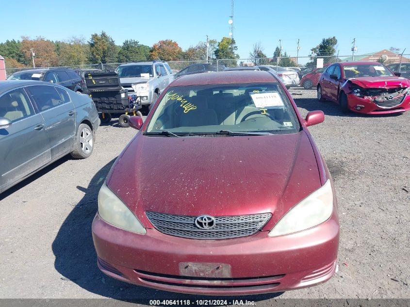 2004 Toyota Camry Le VIN: 4T1BE32K24U301468 Lot: 40641118