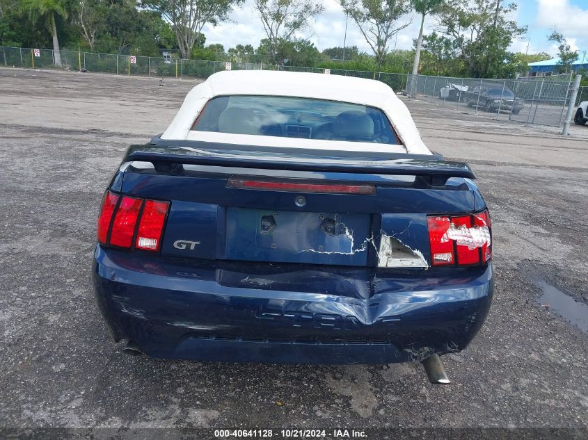 2003 Ford Mustang Gt VIN: 1FAFP45X13F425611 Lot: 40641128