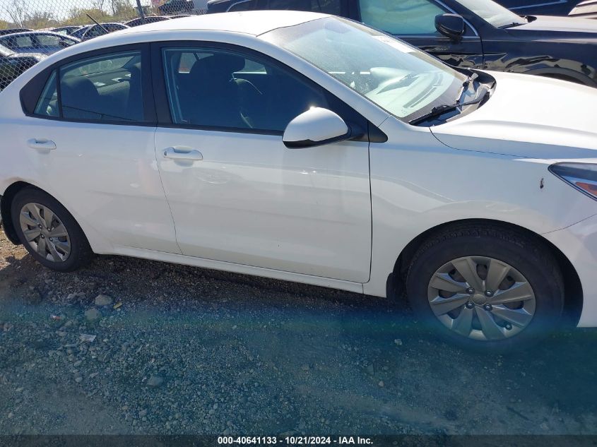 2020 Kia Rio Lx VIN: 3KPA24AD1LE335559 Lot: 40641133