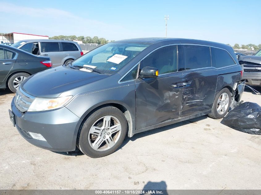 VIN 5FNRL5H99DB010287 2013 Honda Odyssey, Touring/T... no.2