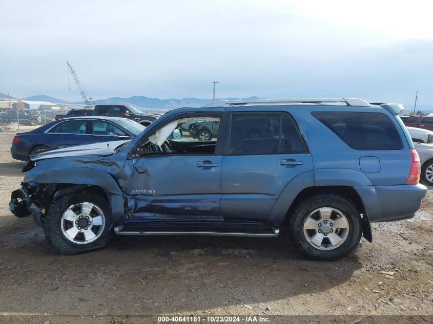 2003 Toyota 4Runner Limited V8 VIN: JTEBT17R830026694 Lot: 40641181