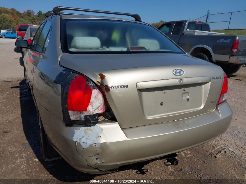 2002 Hyundai Elantra Gls VIN: KMHDN45D92U457757 Lot: 40641190