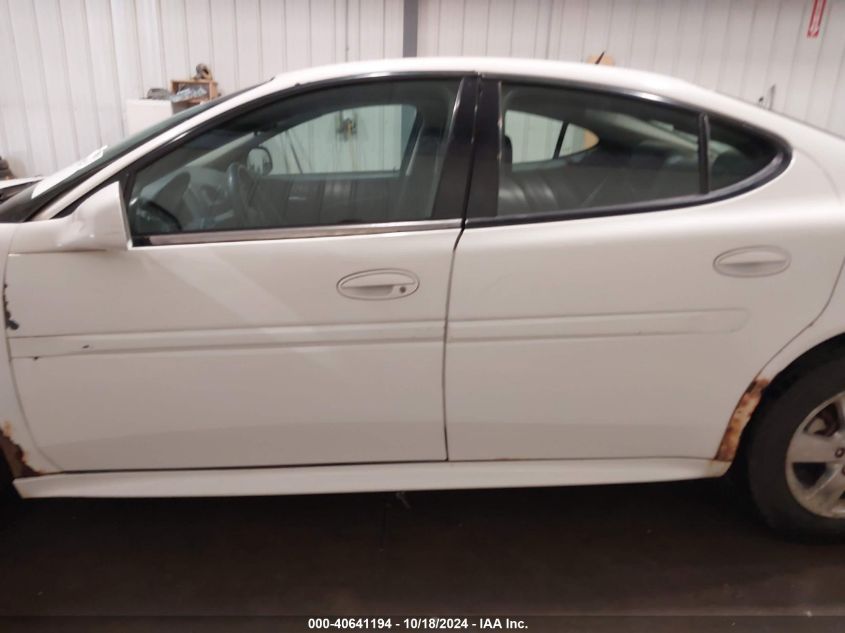 2007 Pontiac Grand Prix VIN: 2G2WP552X71147152 Lot: 40641194