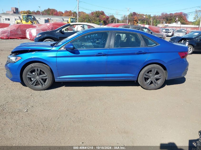 2022 Volkswagen Jetta 1.5T Se VIN: 3VW7M7BU6NM013395 Lot: 40641215