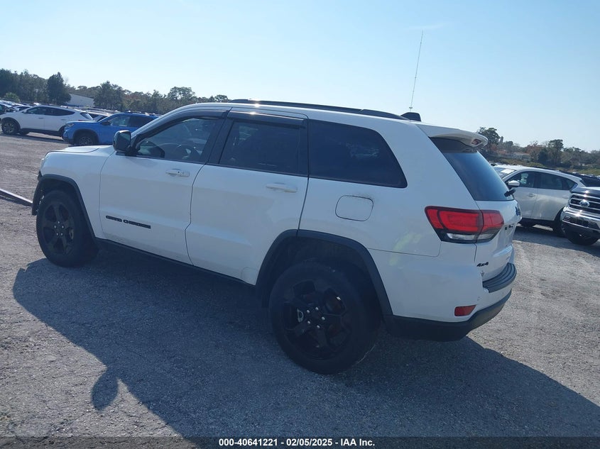 Vin: 1c4rjfag6jc503468, lot: 41130366, jeep grand cherokee upland 4x4 20183