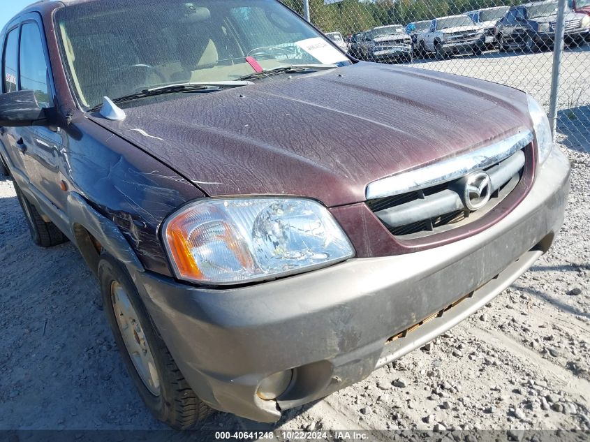 2002 Mazda Tribute Lx/Es VIN: 4F2CU09112KM49191 Lot: 40641248