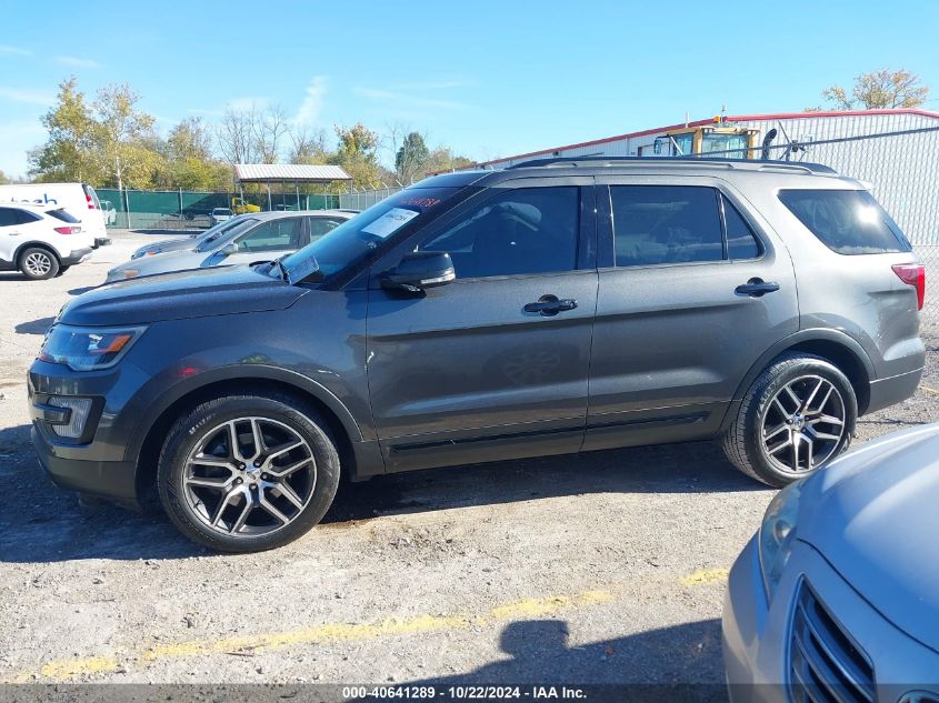 2016 Ford Explorer Sport VIN: 1FM5K8GT5GGD24444 Lot: 40641289