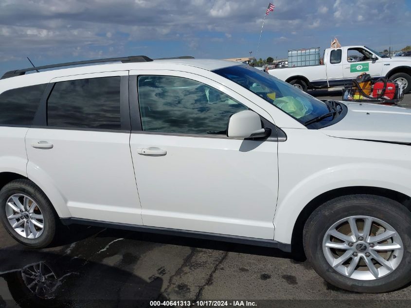 2015 Dodge Journey Sxt VIN: 3C4PDDBG8FT730626 Lot: 40641313