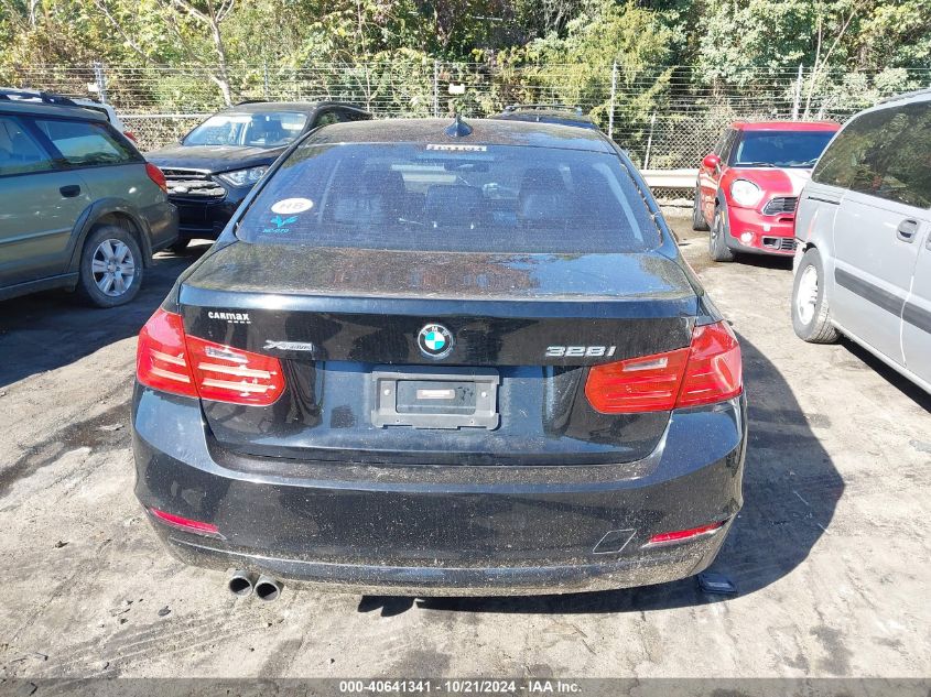 2013 BMW 328I xDrive VIN: WBA3B5C54DF596046 Lot: 40641341