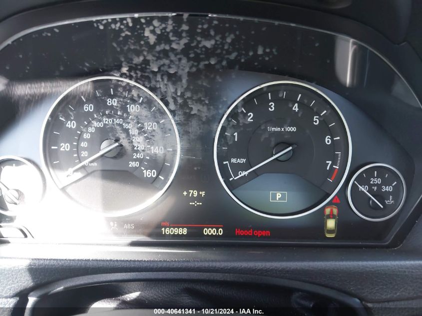 2013 BMW 328I xDrive VIN: WBA3B5C54DF596046 Lot: 40641341