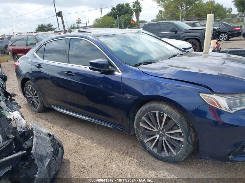 2018 Acura Tlx Advance Pkg VIN: 19UUB2F71JA003868 Lot: 40641342