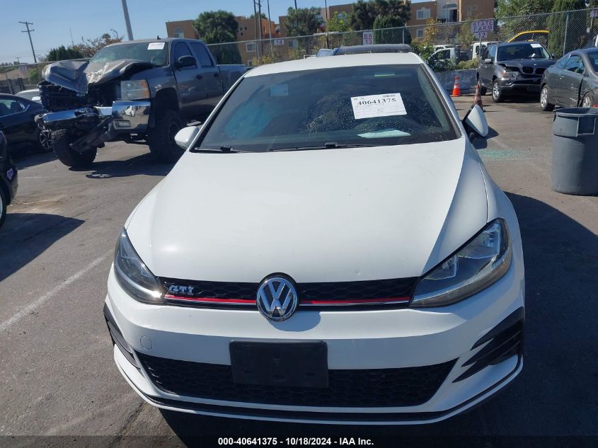 2018 Volkswagen Golf Gti 2.0T Autobahn/2.0T S/2.0T Se VIN: 3VW447AU4JM293624 Lot: 40641375