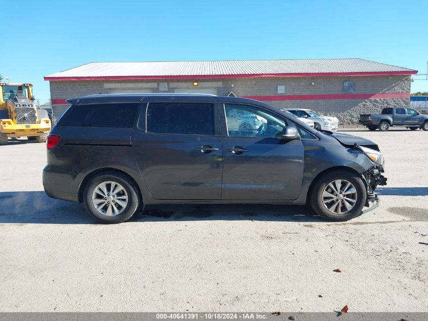 2016 Kia Sedona Lx VIN: KNDMB5C1XG6192256 Lot: 40641391