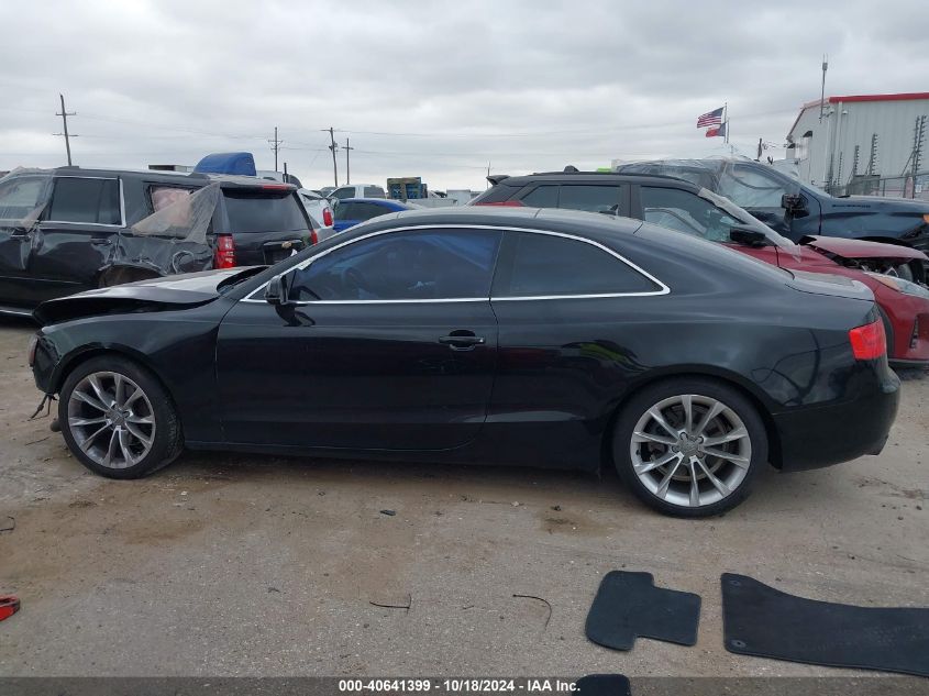 2013 Audi A5 2.0T Premium VIN: WAULFAFRXDA042521 Lot: 40641399