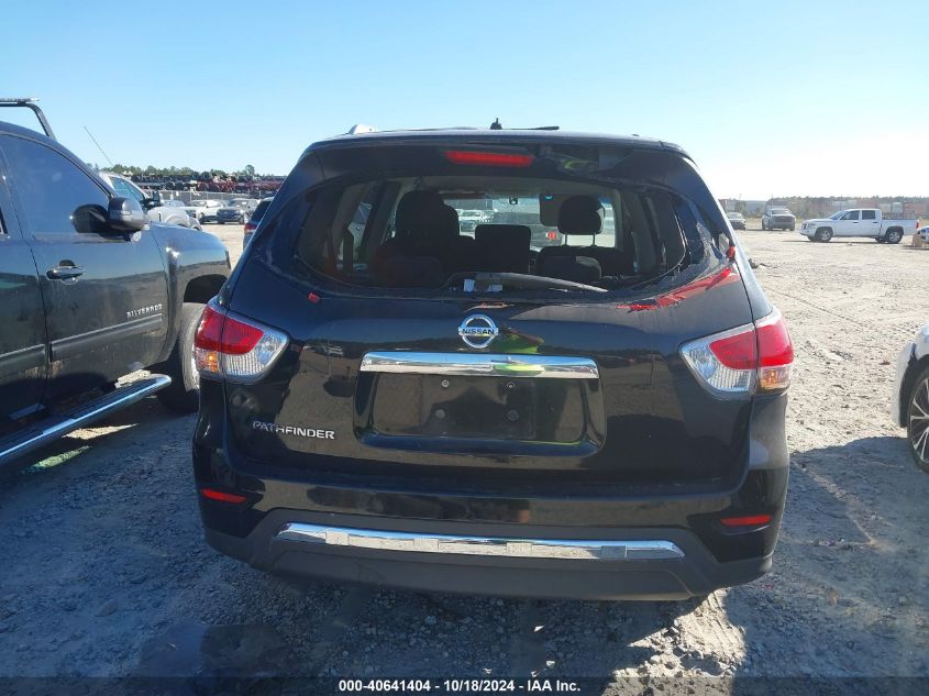 2015 Nissan Pathfinder S VIN: 5N1AR2MN6FC708848 Lot: 40641404