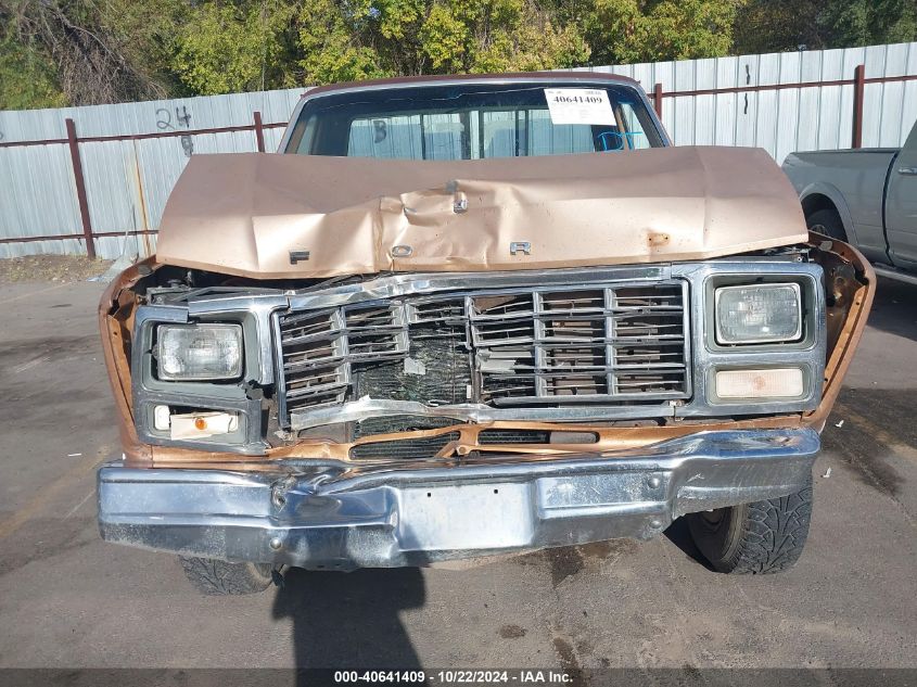 1980 Ford F-150 Styleside 4Wd VIN: F15EPHA4742 Lot: 40641409