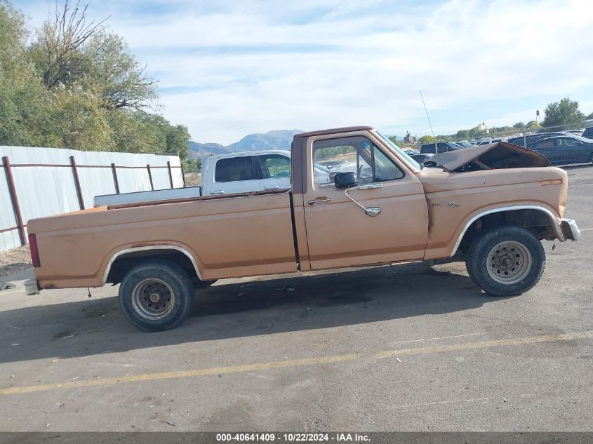 1980 Ford F-150 Styleside 4Wd VIN: F15EPHA4742 Lot: 40641409