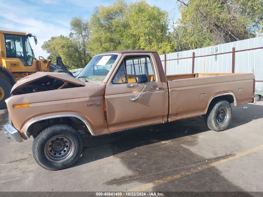 1980 Ford F-150 Styleside 4Wd VIN: F15EPHA4742 Lot: 40641409