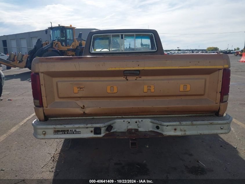 1980 Ford F-150 Styleside 4Wd VIN: F15EPHA4742 Lot: 40641409